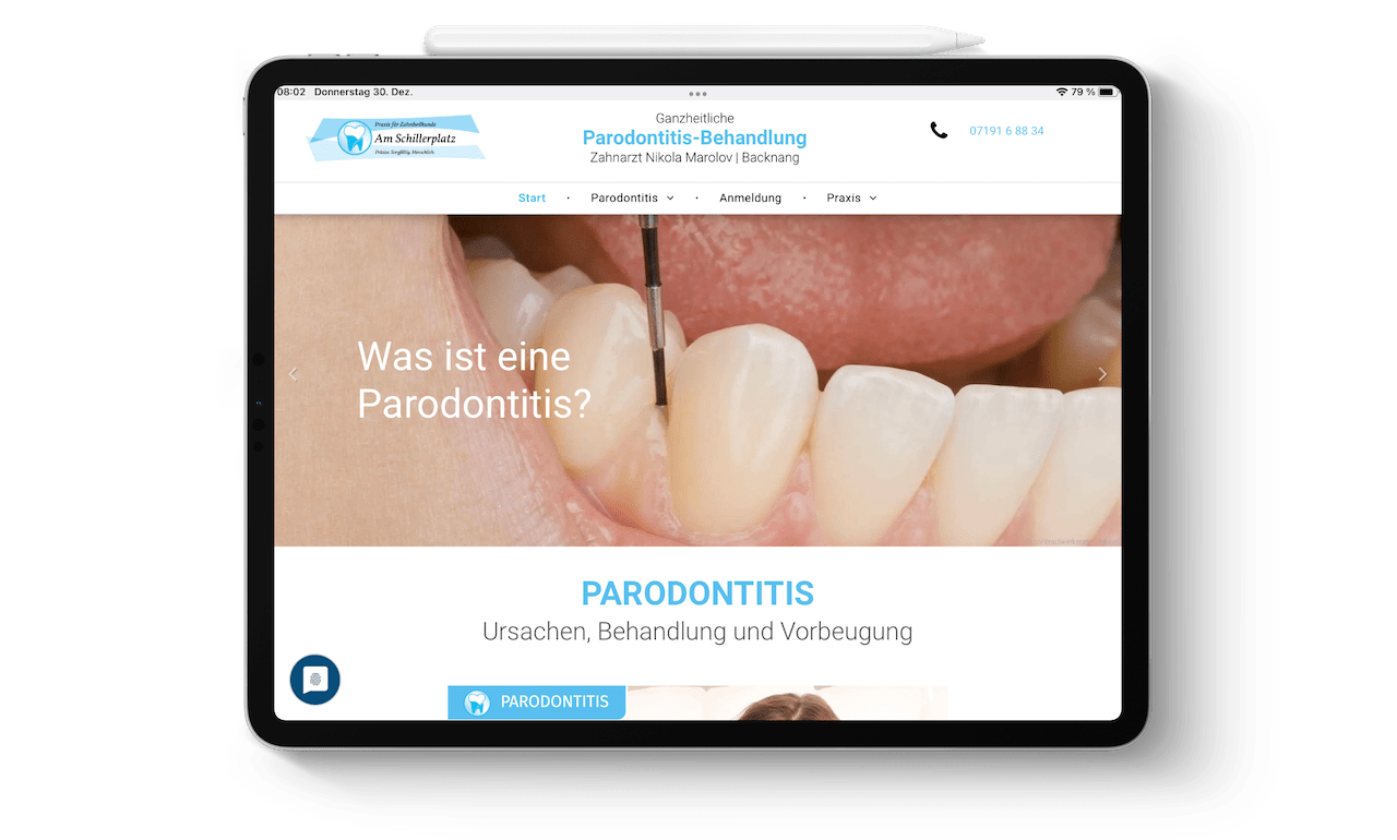 Parodontitis-Behandlung Backnang